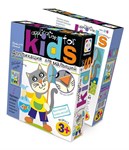 Набор для детского творчества Аппликация для малышей Удачная рыбалка Котенок