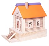 Деревянный конструктор Избушка Дворики