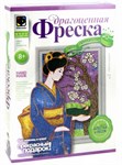 Набор для детского творчества Драгоценная фреска с блёстками Цветы сакуры