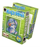 Набор для рисования картины из пластилина Зайчик