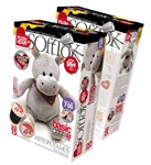 Набор для изготовления мягкой игрушки Плюшевое сердце Plush Heart Бегемот