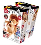 Набор для изготовления мягкой игрушки Плюшевое сердце Plush Heart Ежик