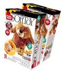 Песик Хогги и мисочка с косточкой Набор для изготовления мягкой игрушки Плюшевое сердце Plush Heart Фантазер