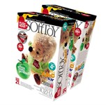 Ежик с яблоком Набор для изготовления мягкой игрушки Плюшевое сердце Plush Heart Фантазер