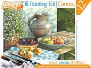 Набор для живописи масляными красками на холсте EasyArt Кувшин с фруктами