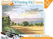 Набор для живописи масляными красками на холсте EasyArt Сельский пейзаж