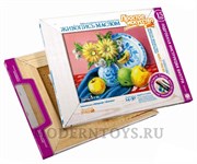 Набор для живописи масляными красками на холсте EasyArt Натюрморт с яблоками