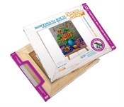 Набор для живописи акриловыми красками на холсте EasyArt Цветы 737033