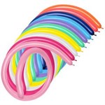 Твистинг Воздушные шары ШДМ пастель ассорти, 160, 100 шт. Sempertex