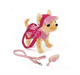 CHI CHI LOVE Плюшевая мягкая игрушка Собачка Чихуахуа в кепке