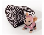 CHI CHI LOVE Плюшевая мягкая игрушка Собачка Чихуахуа с диванчиком