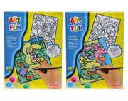 Набор для создания двух витражных картин ART & FUN Simba