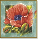 Картина раскраска по номерам Schipper Мак 9250408