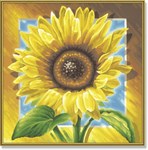 Картина раскраска по номерам Schipper Подсолнух 9250411