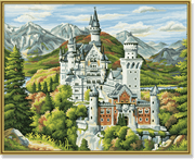Картина раскраска по номерам Schipper Замок Нойшванштайн 9350551