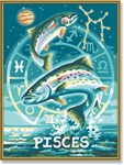 Картина раскраска по номерам Schipper Знаки Зодиака Рыбы 9390671