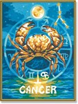 Картина раскраска по номерам Schipper Знаки Зодиака Рак 9390675