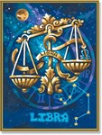 Картина раскраска по номерам Schipper Знаки Зодиака Весы 9390678