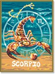 Картина раскраска по номерам Schipper Знаки Зодиака Скорпион 9390679