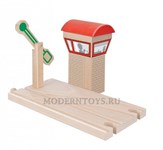 Деревянная железная дорога Eichhorn Сигнальная станция с семафором