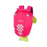 TRUNKI Детский рюкзак для бассейна и пляжа Рыбка розовая PaddlePak Chuckles
