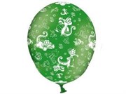 Воздушный шар 14" шелкография Disney крокодильчик Свомпи 1 шт.