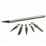 Нож цанговый с лезвиями Инструмент для моделизма Звезда 1103