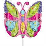 Воздушный шар 9" Бабочка садовая