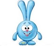 Воздушный шар Большая объёмная фигура Смешарики Крош