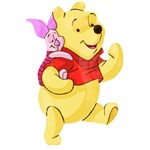 Воздушный шар 37"ВинниПух и Пятачок