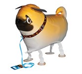 AIRWALKER ходячий воздушный шар Собака Мопс