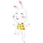 Воздушный шар 46" Кролик веселый