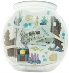 Море чудес игрушечная Рыбка-акробат Lil'Fyshys акула с аквариумом и сундуком пирата