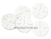 Зажим для воздушного шара дисковый 20 шт.