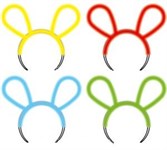 Светящийся ободок с ушками 1 шт.