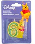Свеча Цифра 6 Disney Винни Пух