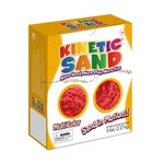 Цветной кинетический песок для домашней песочницы и детского творчества Kinetic Sand красный 2,27 кг
