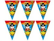 Весёлые пираты Гирлянда вымпелы