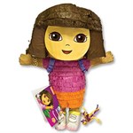 Пиньята праздничная Даша путешественница с лентами