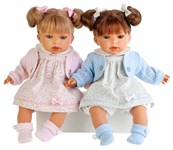 Кукла Antonio Juan Munecas Моника в голубом озвученная 37 см