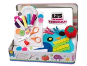 Большой набор для детского творчества Учимся шить 125 предметов