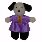 Домашний кукольный театр Шагающая кукла Собака 10 см