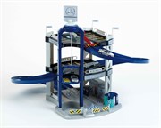 Игра парковка Mercedes-Benz 3 уровня 2 машинки