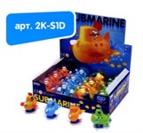 Заводная игрушка HANS для ванны Подводная лодка