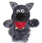 Домашний кукольный театр Перчаточная кукла с открывающимся ртом Серый Волк