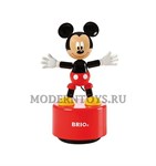 Деревянная игрушка BRIO Микки-Маус на платформе