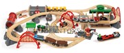 BRIO Сборный набор двухуровневой деревянной железной дороги БРИО Альтернатива 33052