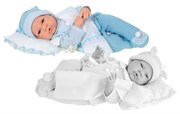 Кукла младенец Antonio Juan Munecas Викентий в голубом озвученная 40 см