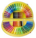 Набор фломастеров Радуга 60 шт.