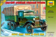 Советский армейский трехосный грузовик ГАЗ-ААА Сборная модель масштаб 1/35 Звезда 3547